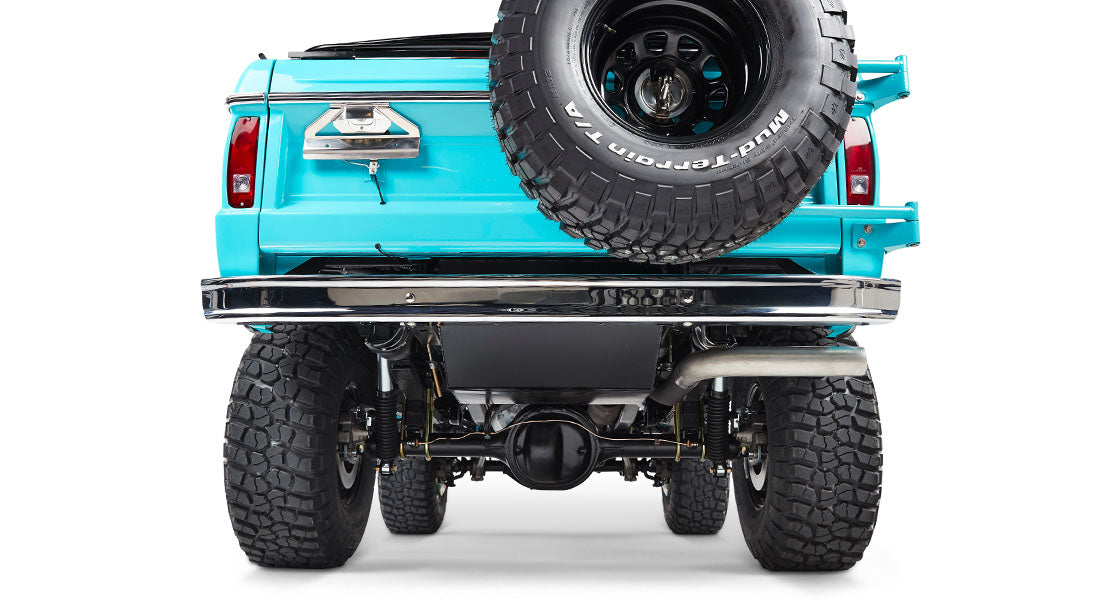 Classic Ford Bronco rear view