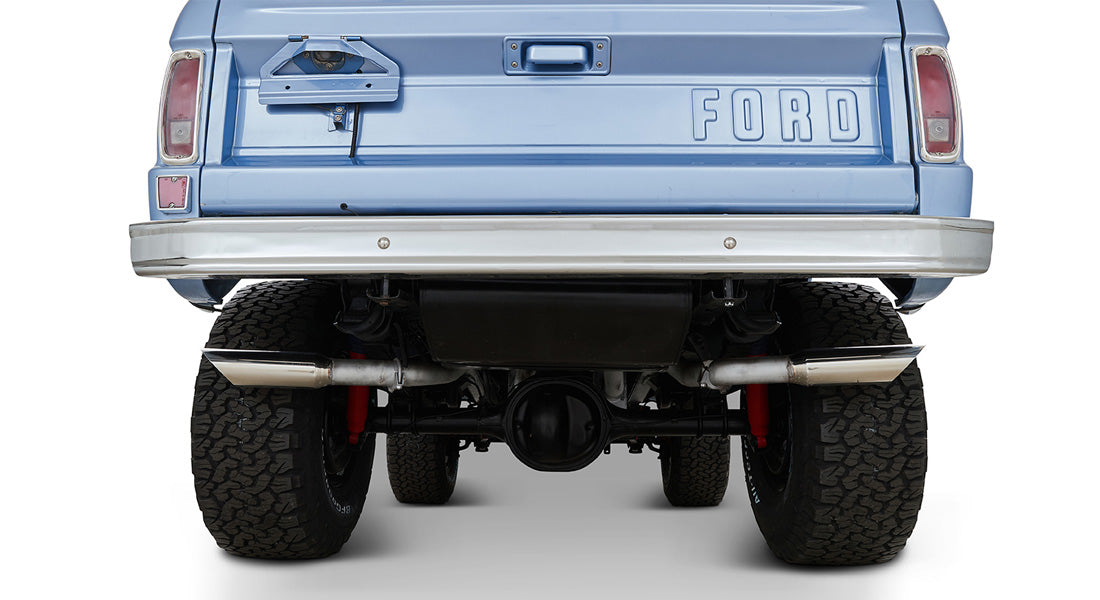 Classic Ford Bronco rear view
