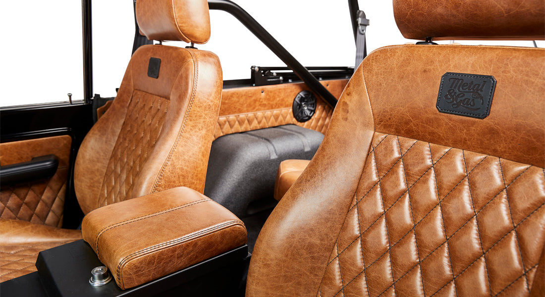 Classic Ford Bronco seating