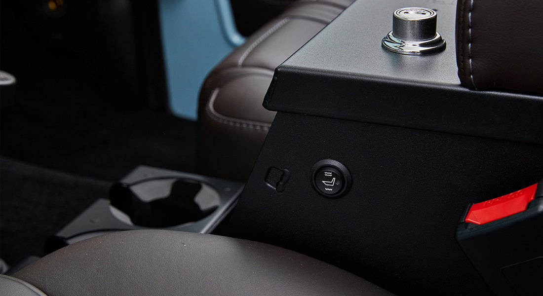 Classic Ford Bronco seating