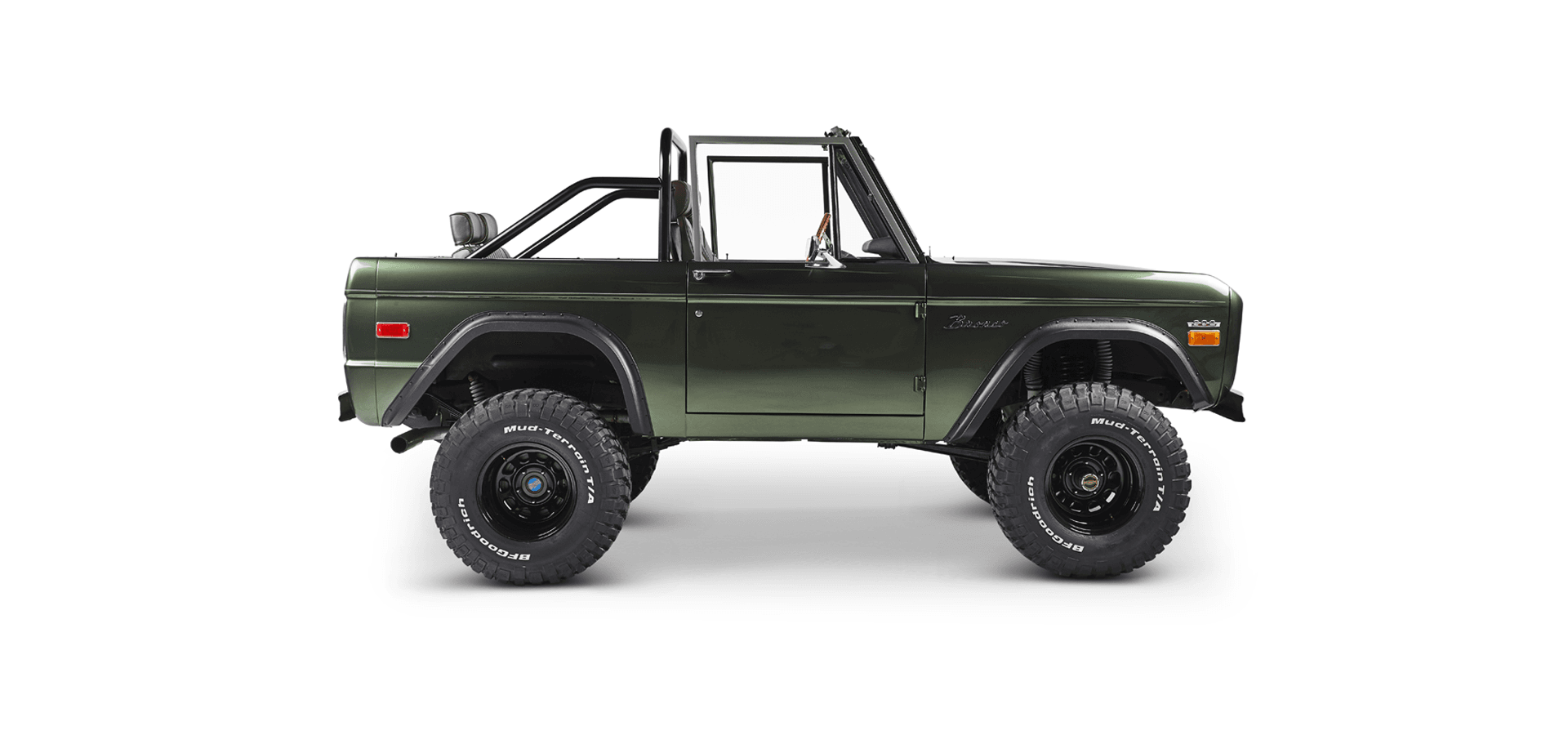 Classic Ford Bronco side profile