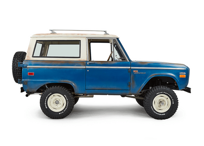 Classic Ford Bronco side profile