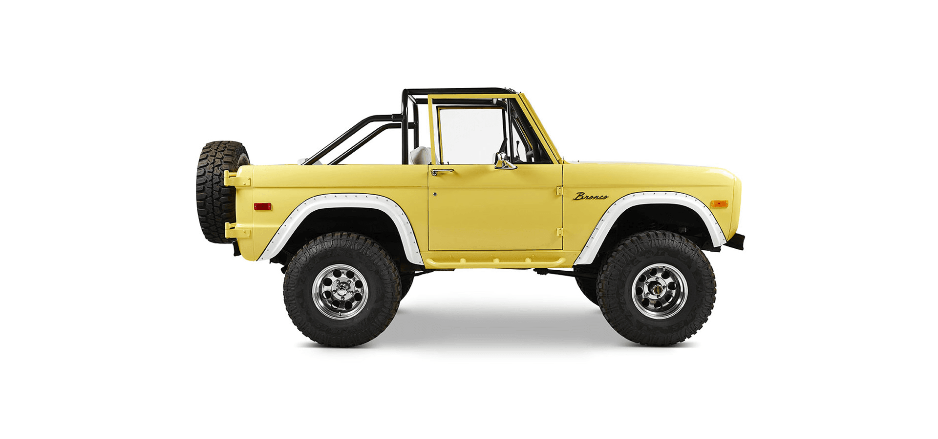 Classic Ford Bronco side profile