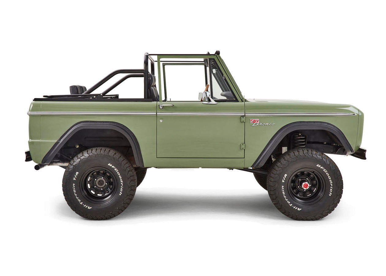 Classic Ford Bronco side profile