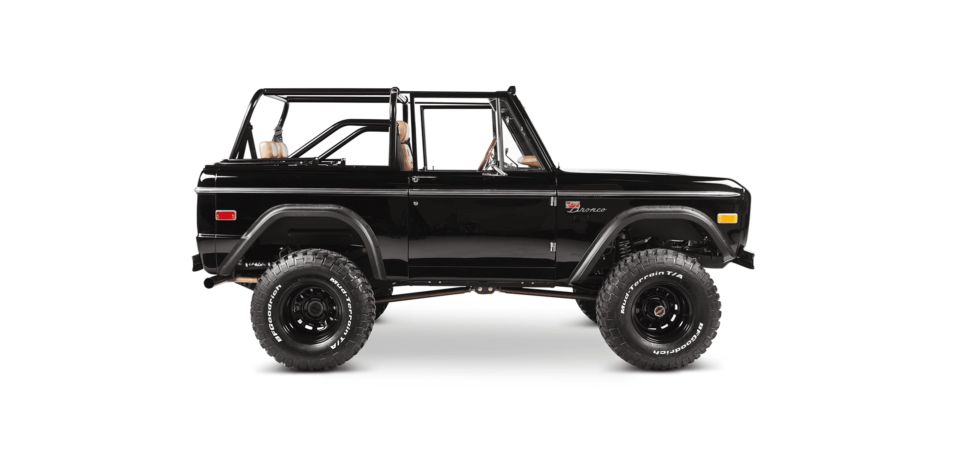 Classic Ford Bronco side profile