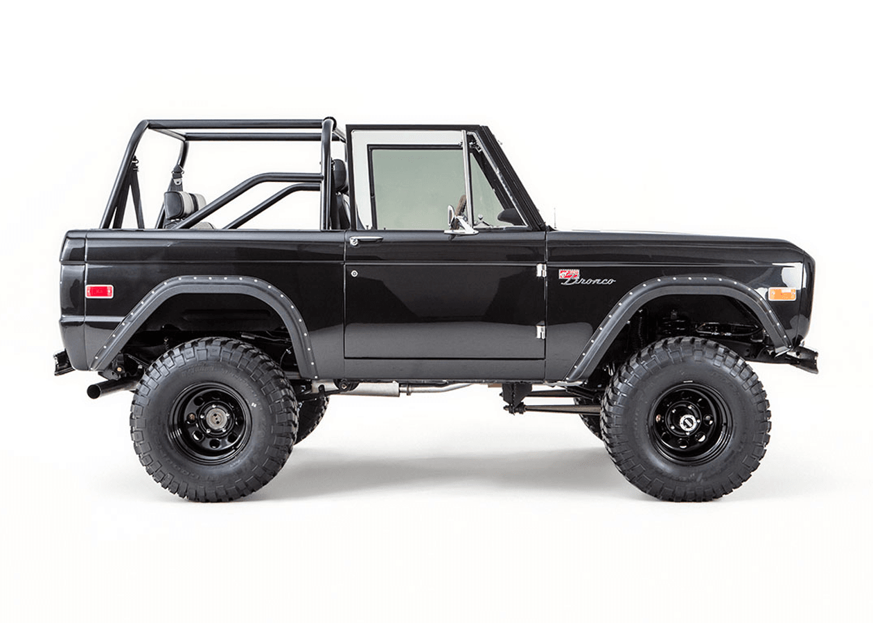 Classic Ford Bronco side profile
