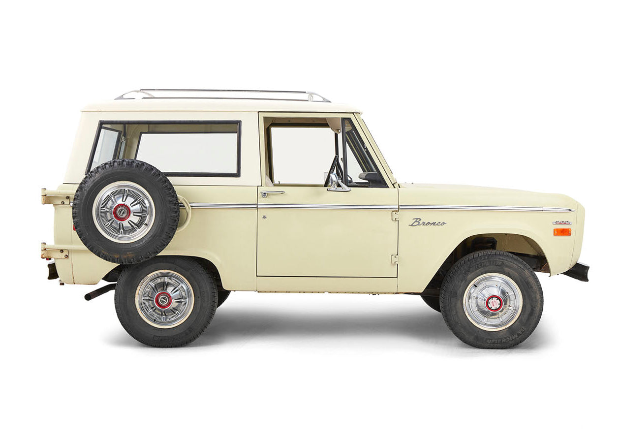Classic Ford Bronco side profile