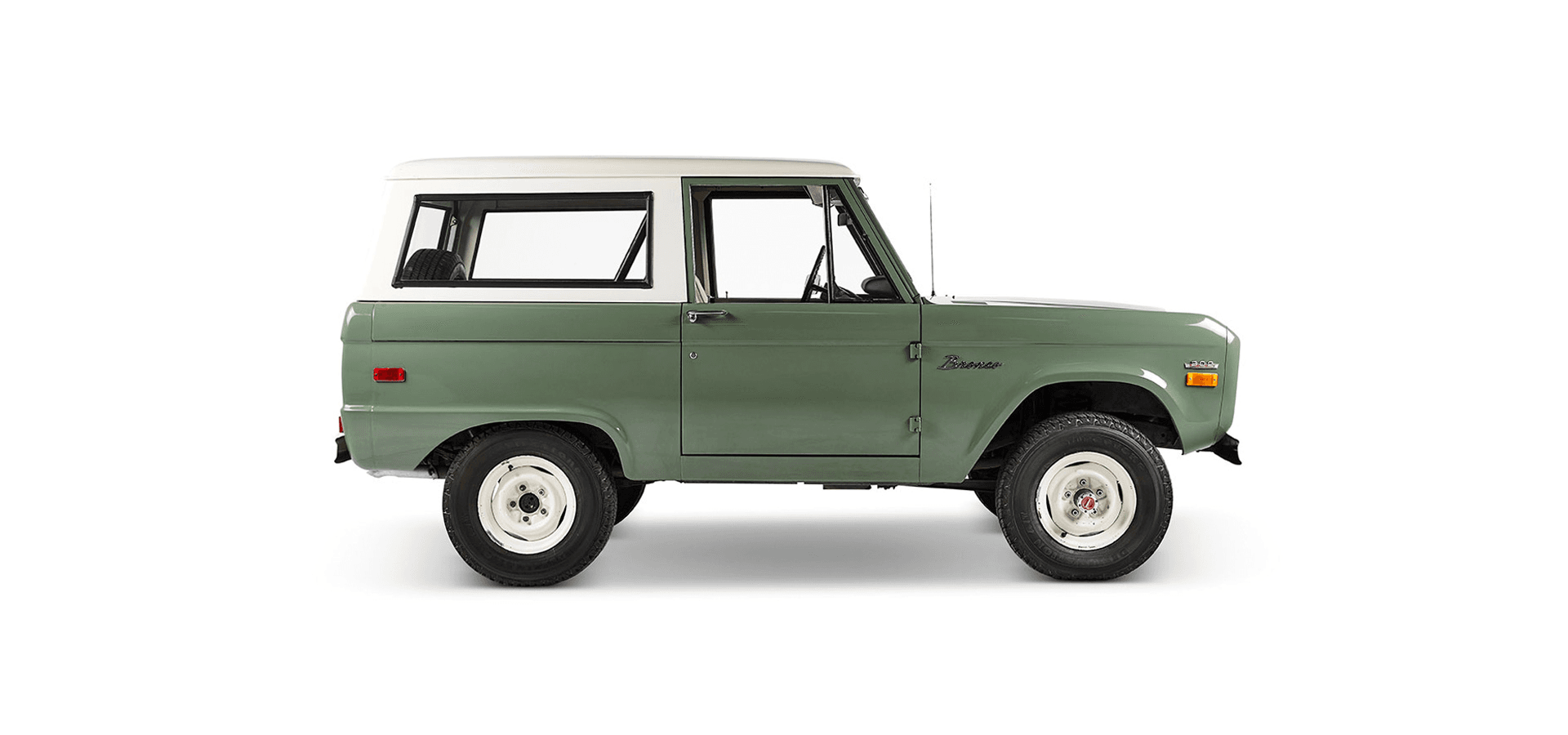 Classic Ford Bronco side profile