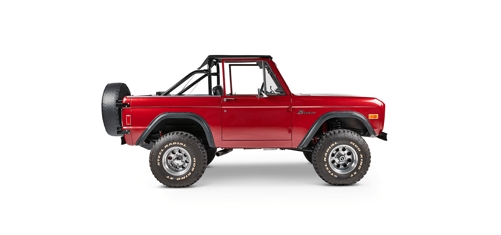 Classic Ford Bronco side profile