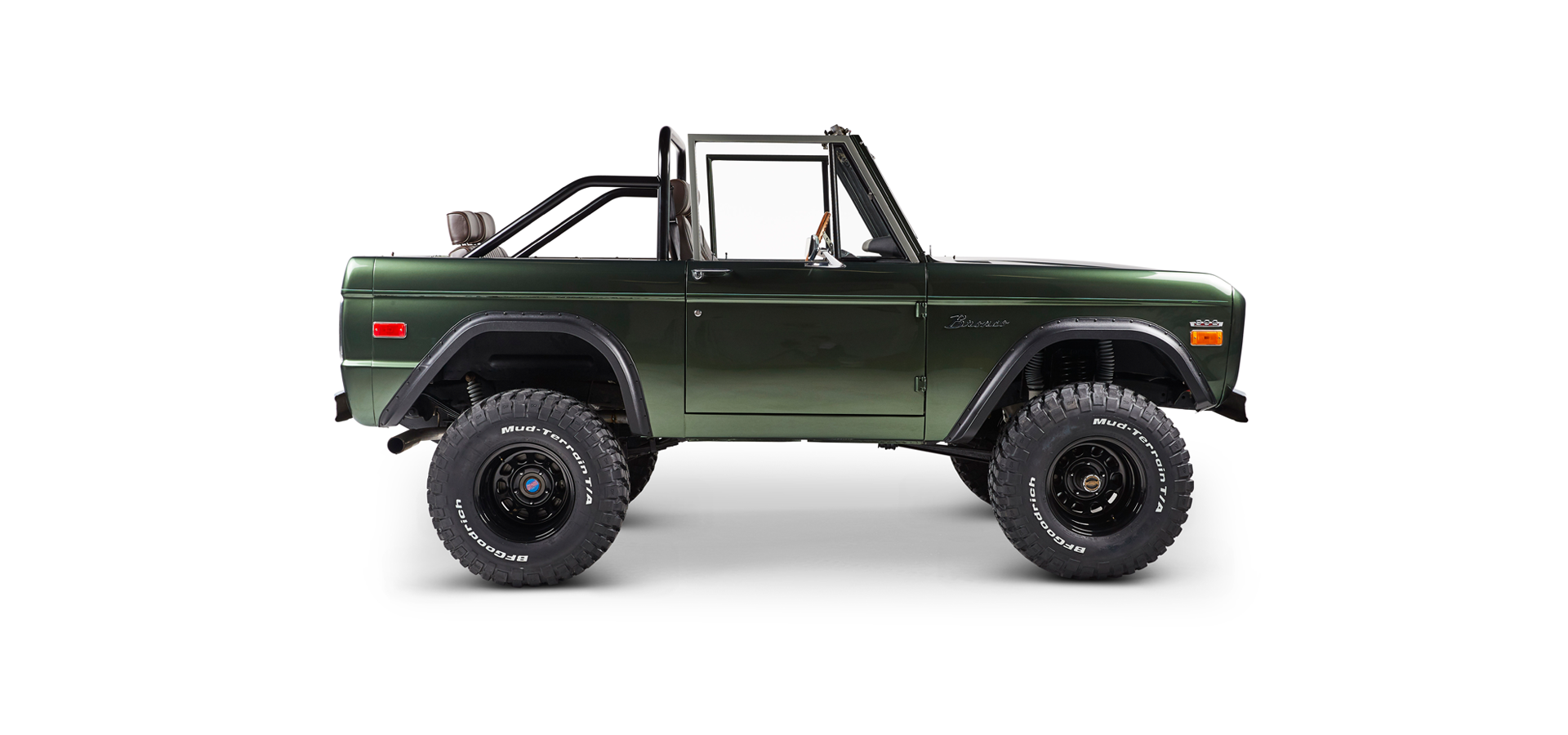 Classic Ford Bronco side profile