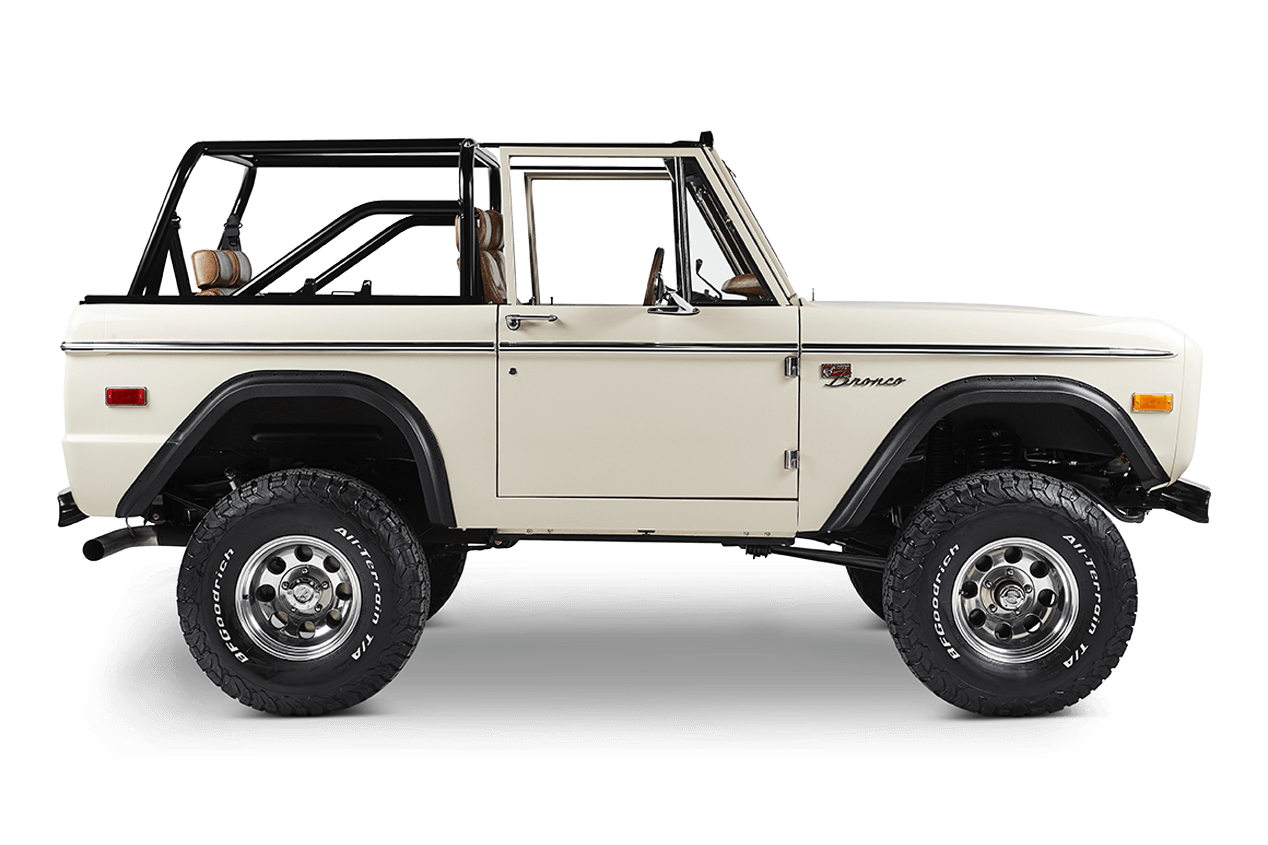 Classic Ford Bronco side profile