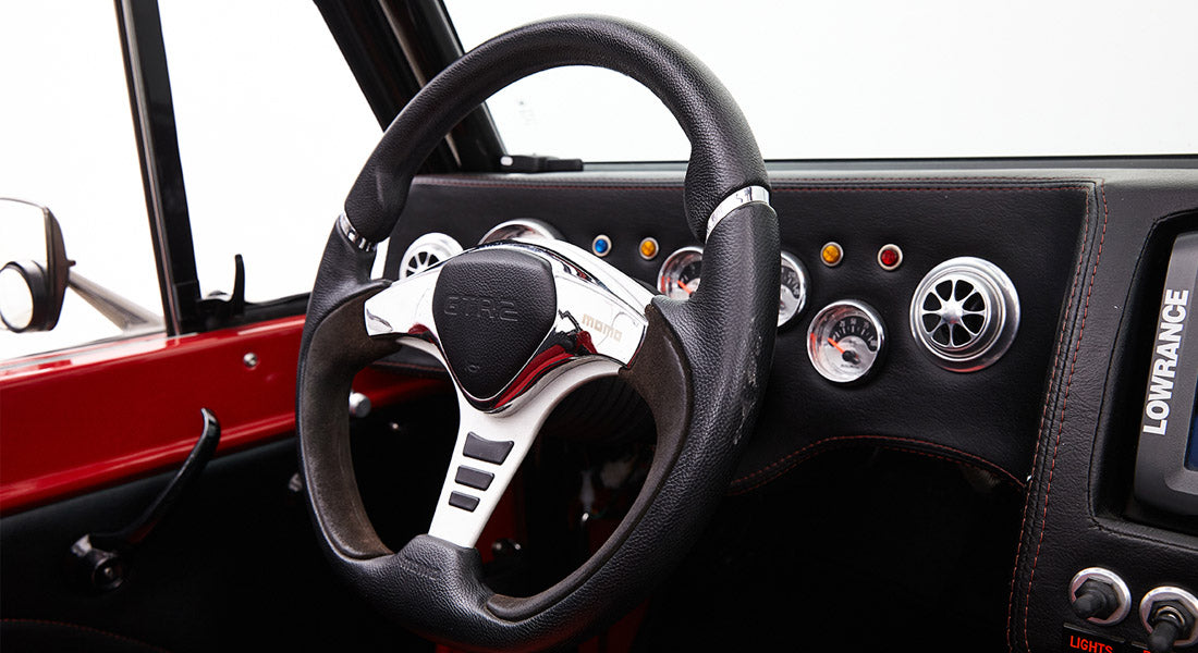 Classic Ford Broncos Steeringwheel