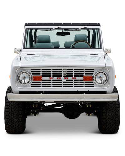 Classic Ford Bronco front view