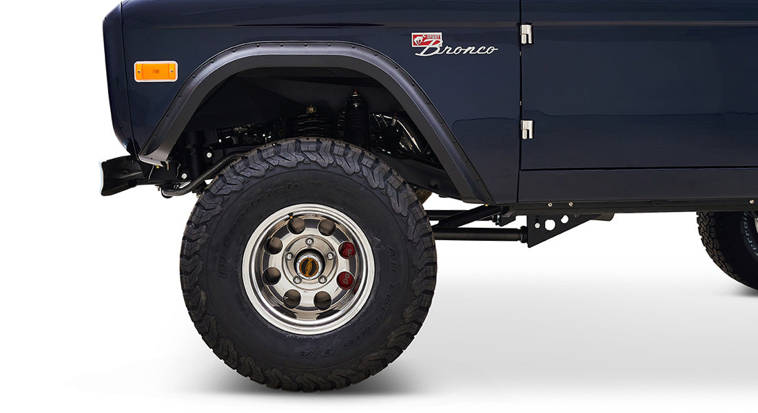 1974 Classic Ford Broncos Coyote Series Alys Beach with Orange Interior and black soft top