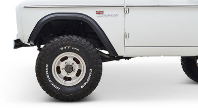 Classic Ford Bronco wheel and tire detail