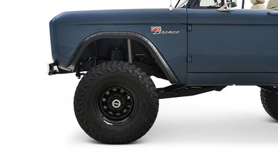 Classic Ford Bronco wheel and tire detail