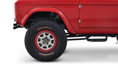 Classic Ford Bronco wheel and tire detail