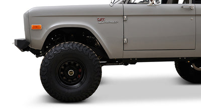 Classic Ford Bronco wheel and tire detail