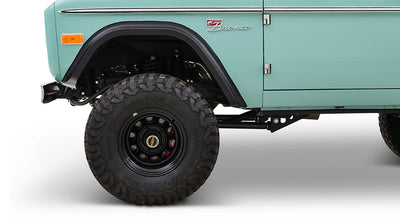 Classic Ford Bronco wheel and tire detail
