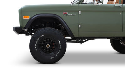 Classic Ford Bronco wheel and tire detail