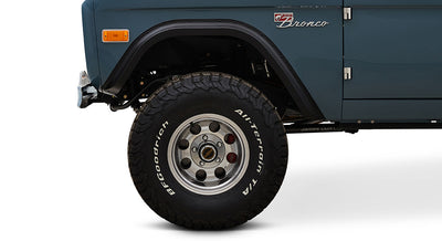 Classic Ford Bronco wheel and tire detail