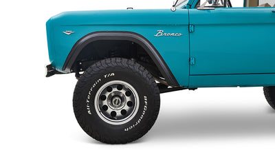 Classic Ford Bronco wheel and tire detail
