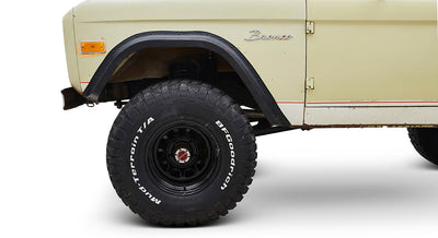 Classic Ford Bronco wheel and tire detail