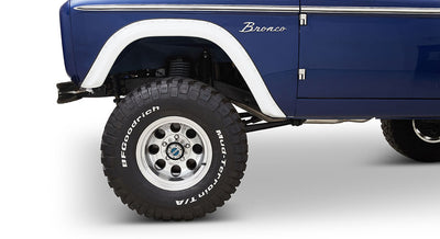 Classic Ford Bronco wheel and tire detail