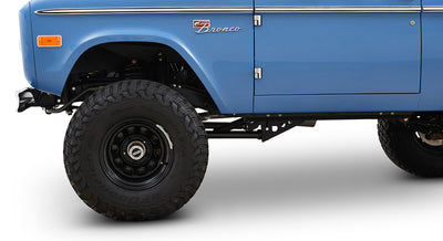 Classic Ford Bronco wheel and tire detail
