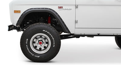 Classic Ford Bronco wheel and tire detail