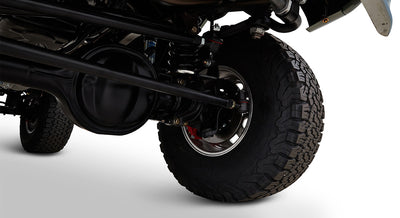 Classic Ford Bronco wheel and tire detail