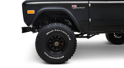 Classic Ford Bronco wheel and tire detail