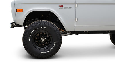 Classic Ford Bronco wheel and tire detail