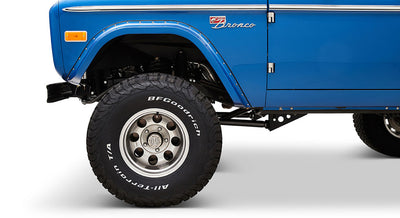 Classic Ford Bronco wheel and tire detail