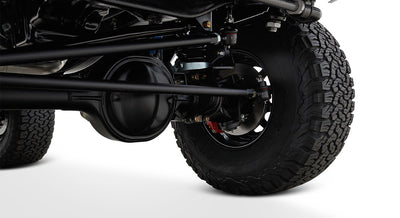 Classic Ford Bronco wheel and tire detail