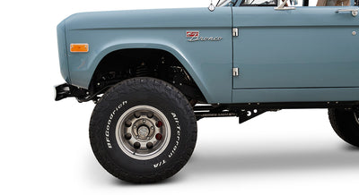 Classic Ford Bronco wheel and tire detail