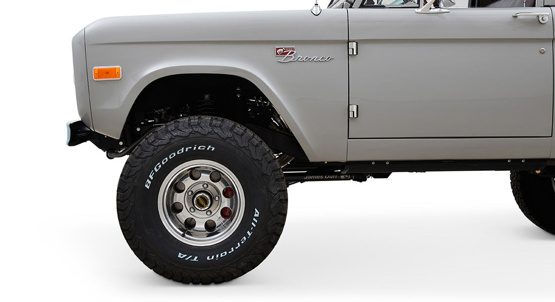 Ford Bronco 1967 Gray Coyote Series Half Cab