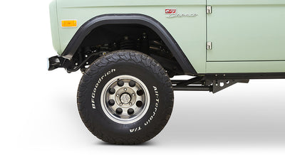 Classic Ford Bronco wheel and tire detail