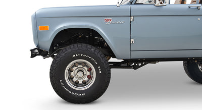 Classic Ford Bronco wheel and tire detail