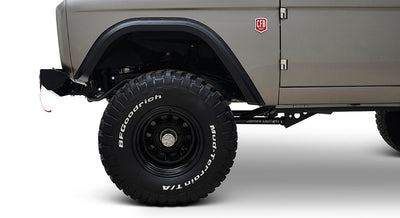 Classic Ford Bronco wheel and tire detail