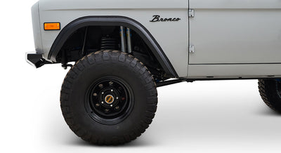 Classic Ford Bronco wheel and tire detail