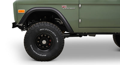 Classic Ford Bronco wheel and tire detail