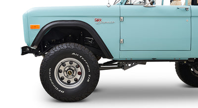 Classic Ford Bronco wheel and tire detail