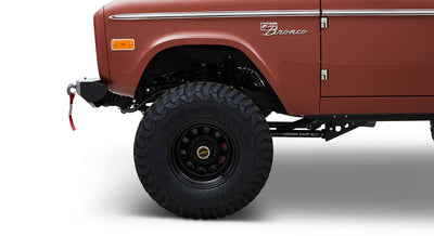 Classic Ford Bronco wheel and tire detail