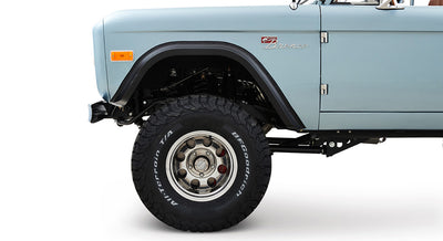 Classic Ford Bronco wheel and tire detail