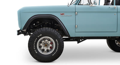 Classic Ford Bronco wheel and tire detail