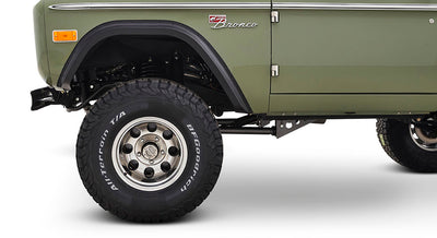 Classic Ford Bronco wheel and tire detail