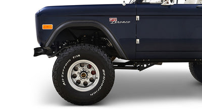 Classic Ford Bronco wheel and tire detail