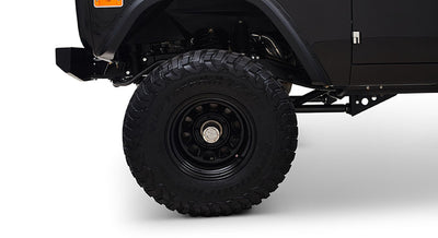 Classic Ford Bronco wheel and tire detail