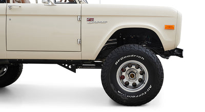 Classic Ford Bronco wheel and tire detail